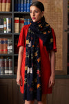 Floral Medley Pure Cashmere Stole