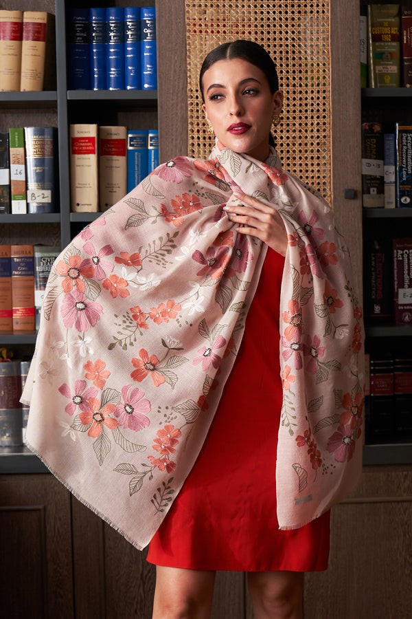 Dewey Garden Pure Cashmere Stole