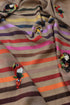 Tricky Toucans Fine Wool Silk Stripe