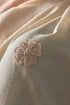 Flower Shower Embroidered Wool Silk Stole