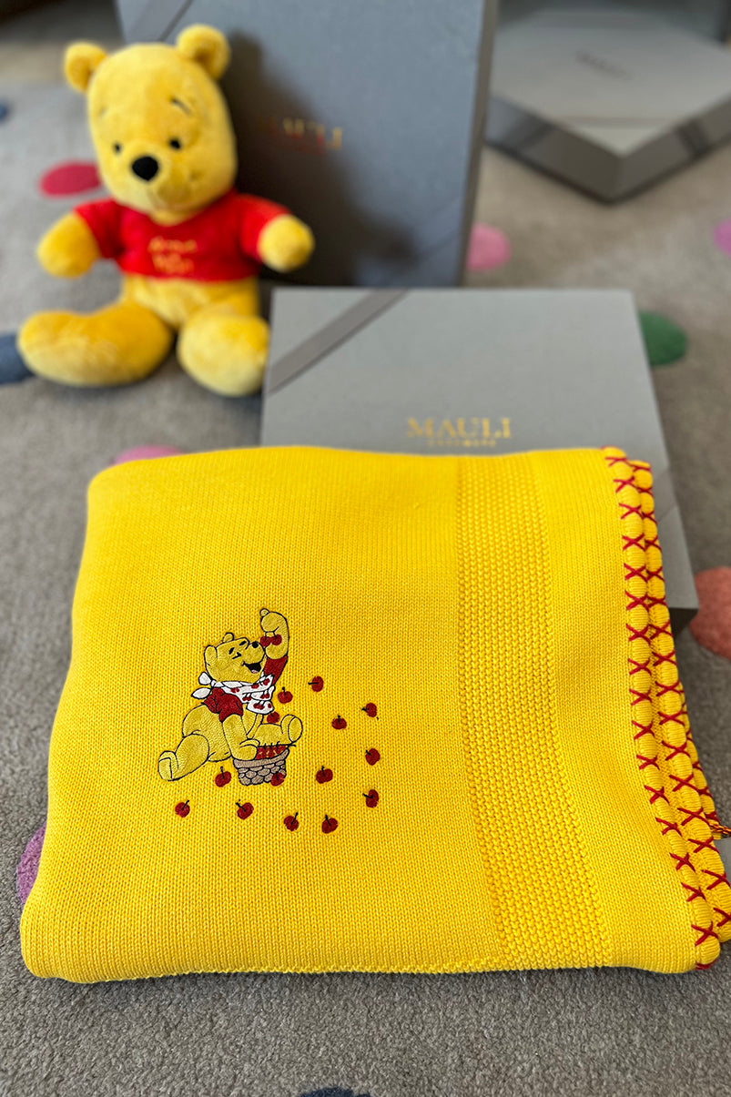 Baby Chubby the Pooh | Personalized Baby Blanket