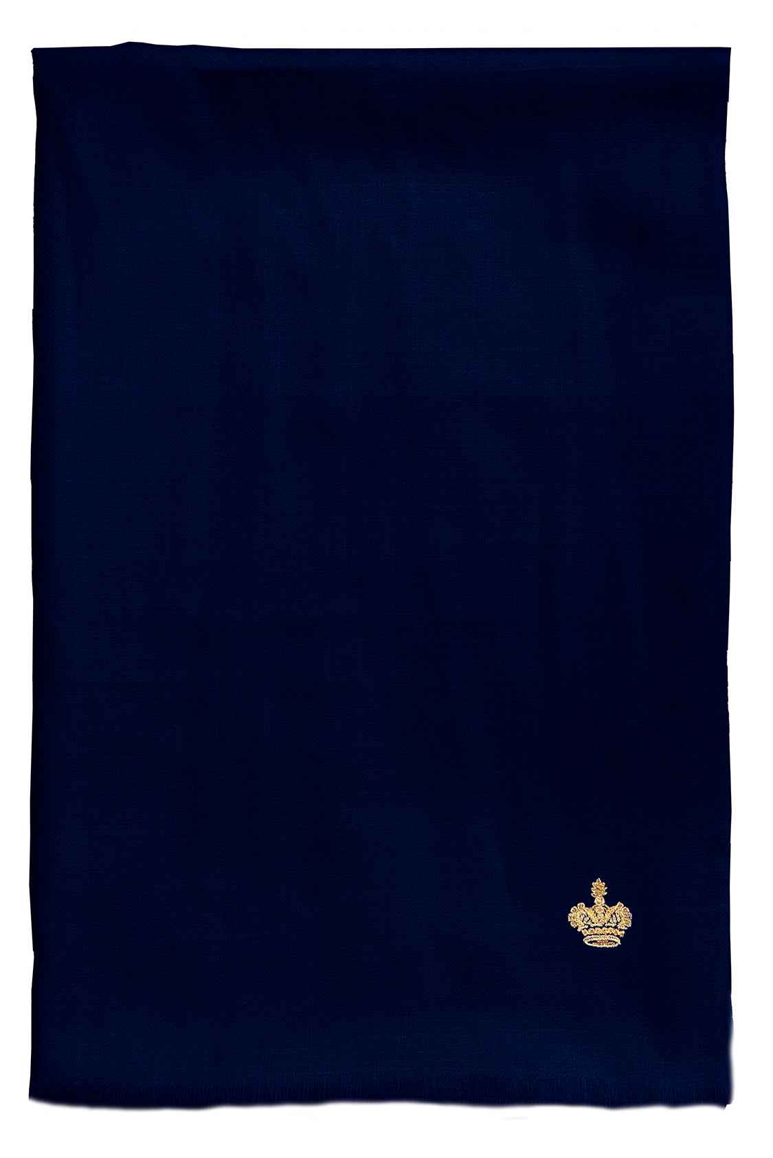 The Crown | Diamond Weave Pure Cashmere Personalized Shawl