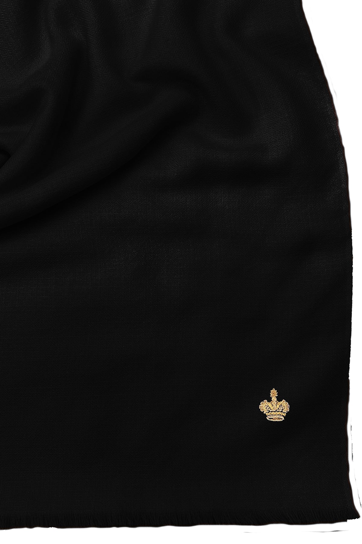 The Crown | Diamond Weave Pure Cashmere Personalized Stole